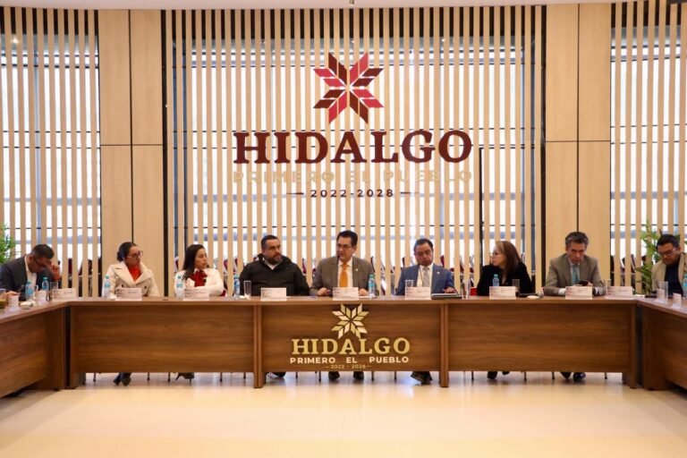 Reunión con integrantes del Congreso del Estado de Hidalgo 