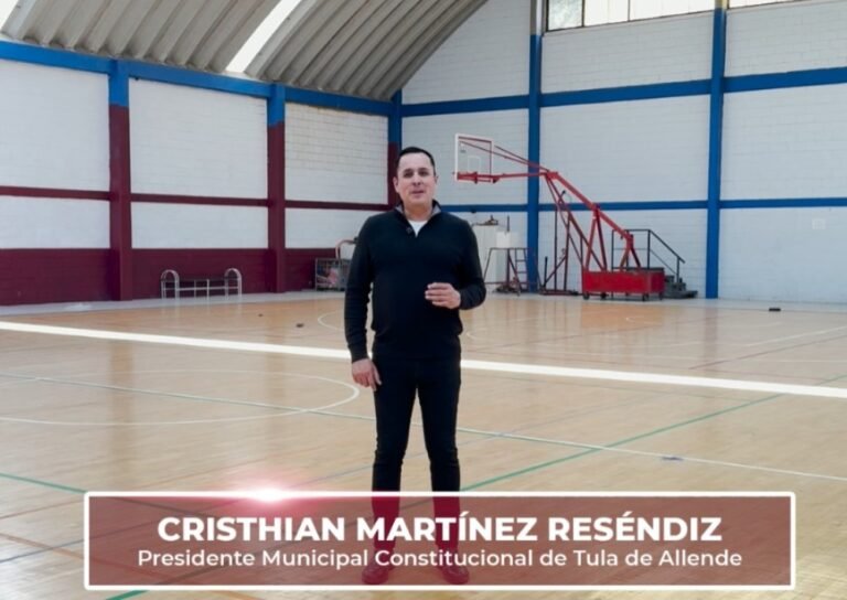 Anuncian Remodelación de la Unidad Deportiva en Tula de Allende