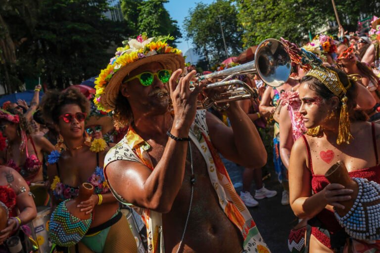Al menos 30 mil personas estuvieron presentes en el carnaval de Río