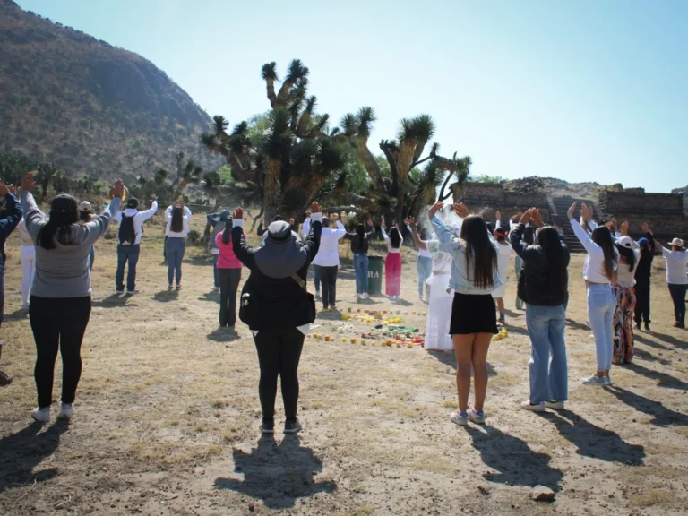 DIF Huejutla lleva cabo el ejercicio de «Equinoccio de Primavera»