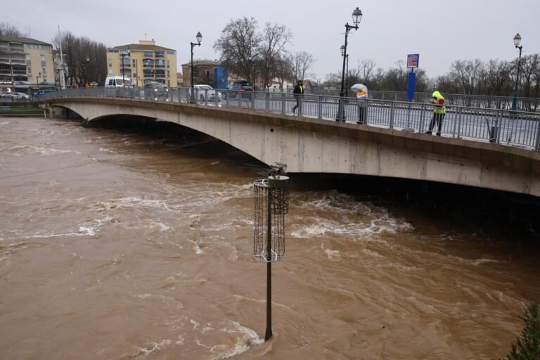 Un febrero histórico en Francia por las lluvias y el calor