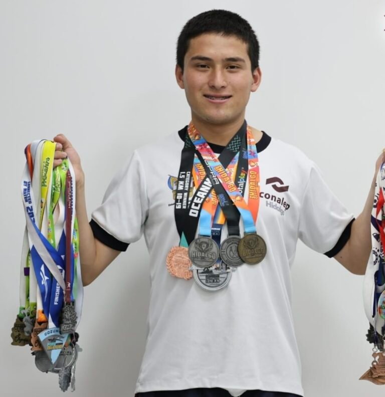 ATLETA HIDALGUENSE KENNEDY VARGAS BRILLA  EN TORNEO INTERNACIONAL 