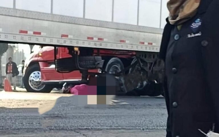 Mujer se accidentó en motocicleta, resultó herida de gravedad