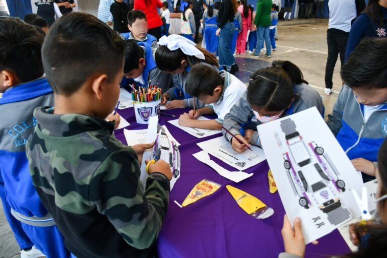 Llevan la jornada “Ciudad Policía” a niñas y niños