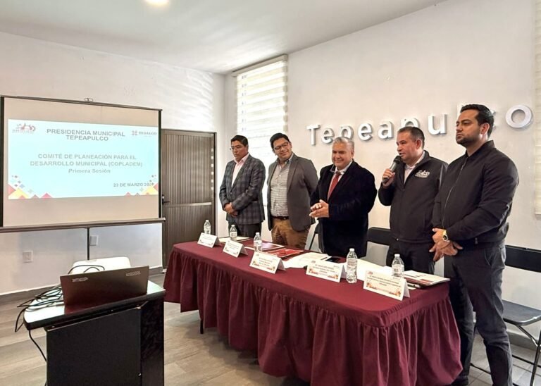 Efectúan primera sesión del Copladem en Tepeapulco