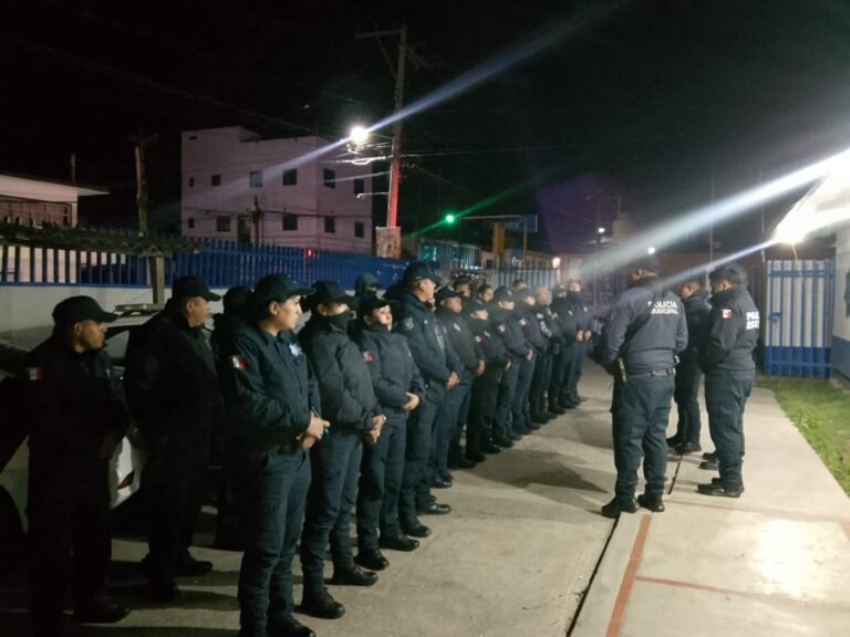 Implementan operativos de vigilancia policiaca en colonias de Emiliano Zapata