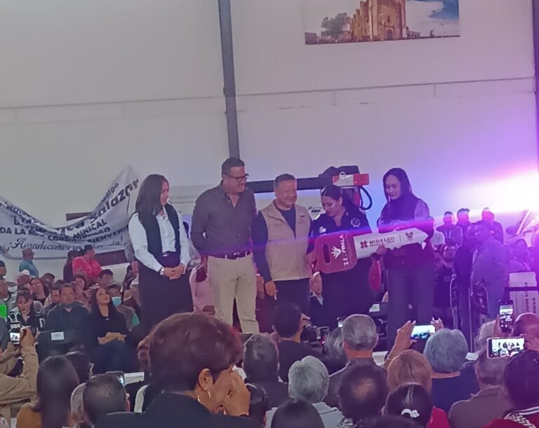 Entrega Julio Menchaca nuevas patrullas para Zempoala