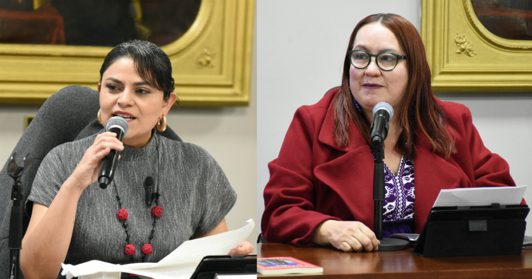 CONGRESO LOCAL Proponen reforma al Código Penal para fortalecer la protección a víctimas de violencia familiar, Tania Eréndira Meza Escorza y Diana Rangel Zúñiga _ Cortesía