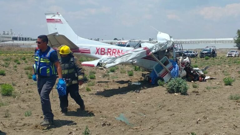 Se desploma avioneta y mueren cuatro