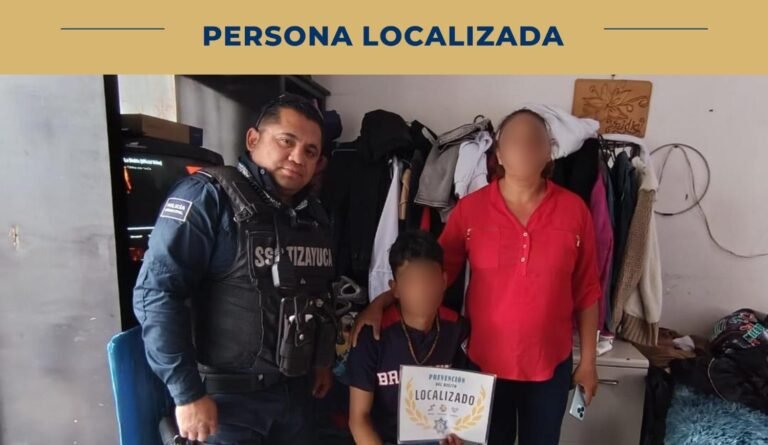 Policías rescatan y resguardaron a 2 desaparecidos