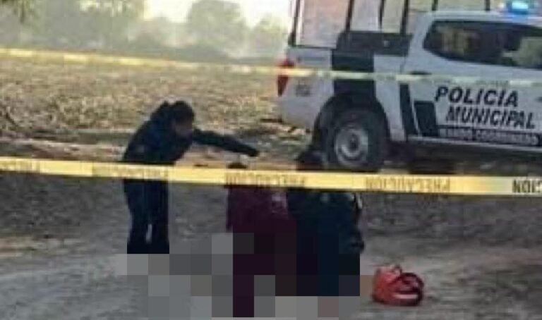 Aparece cadáver de un masculino, maniatado y con huellas de tortura