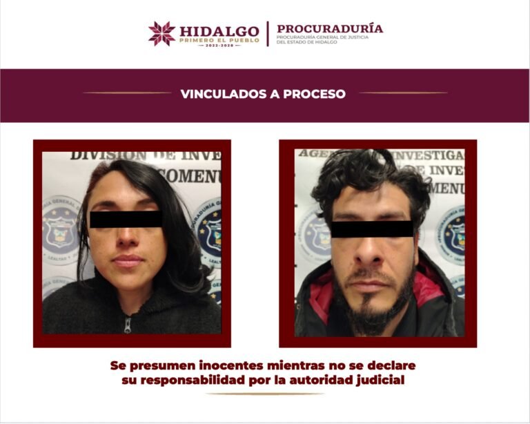 Atrapan a pareja involucrada en comisión de un crimen y encobijaron a la víctima