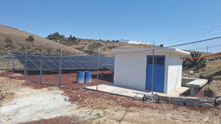Instalan primer sistema de energía solar para riego agrícola en El Yolo
