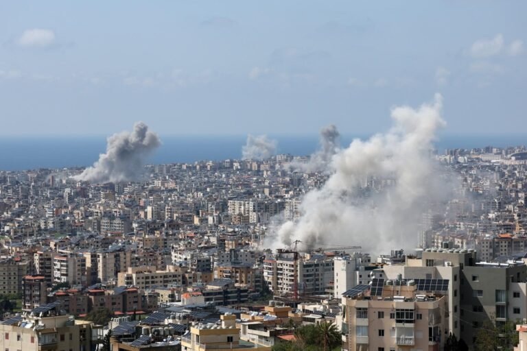 Diez minutos de terror en varias zonas del Líbano; Israel los bombardeó