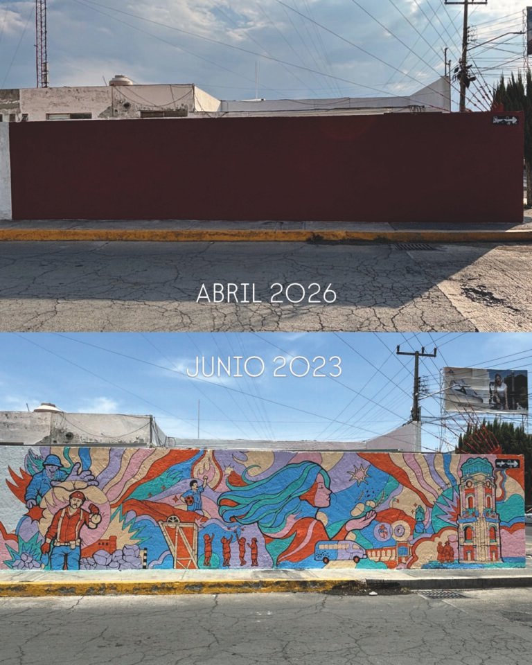 Autoridades cubren su mural, muralista rechaza la decisión 
