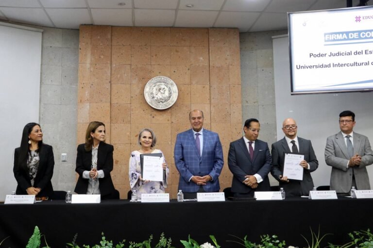 Firma TSJEH convenio con la Uiceh para Mediación Intercultural 