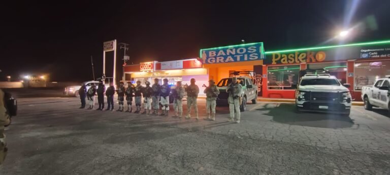 Realizan operativos nocturnos de seguridad en Singuilucan