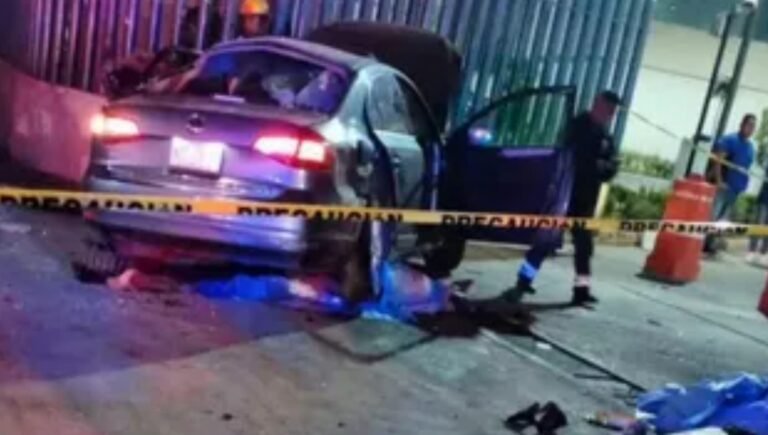 Manejaba ebrio; arrolla a 11 y mueren 4