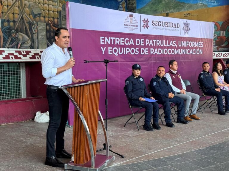 Fortalecen seguridad en Tula con nuevo equipo