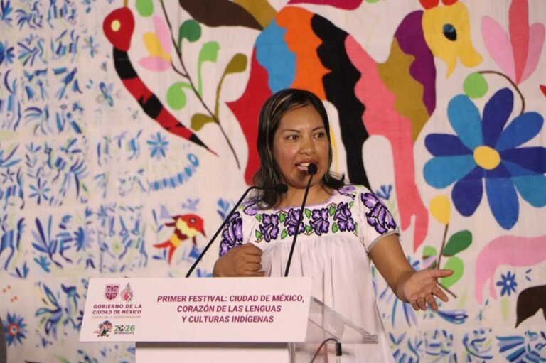  El mural del Tenango proyecta la identidad de Hidalgo en el Festival Corazón de las lenguas y Culturas Indígenas