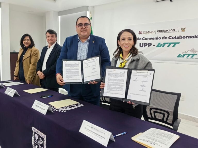 UT de Tula-Tepeji y UPP establecen convenio de colaboración
