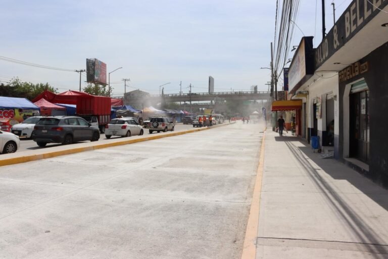Gobierno de Hidalgo abre a la circulación la avenida el Tezontle en Pachuca