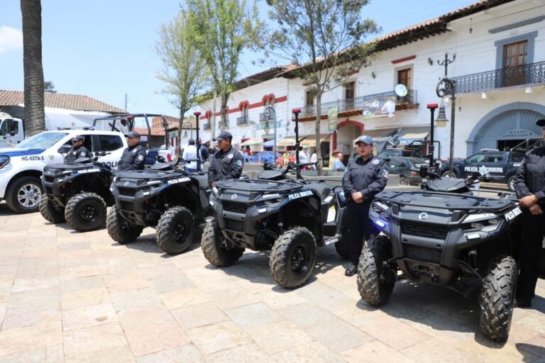 Refuerzan seguridad y servicios municipales con nuevo equipamiento