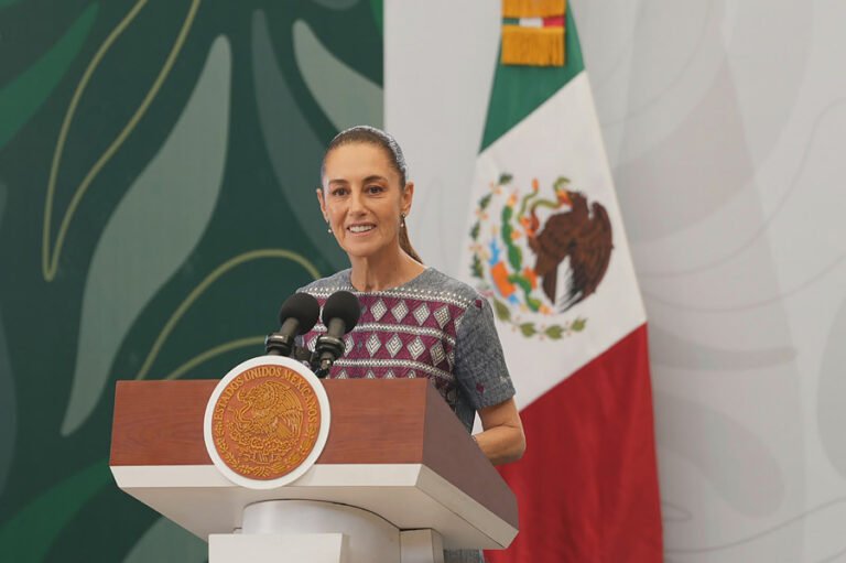 Sheinbaum dice estar “fuerte” pese a las acusaciones de EE.UU. en el norte de México