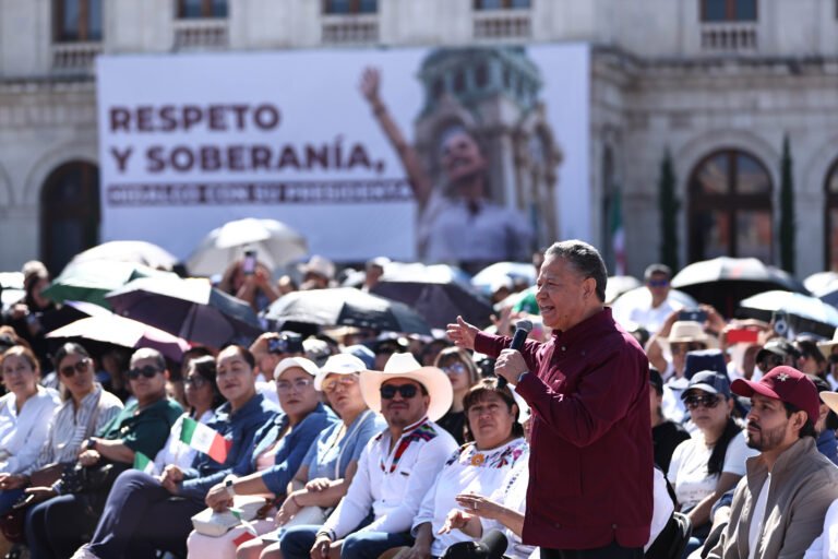 En México, tenemos una presidenta que defiende con dignidad los intereses de México: Julio Menchaca 