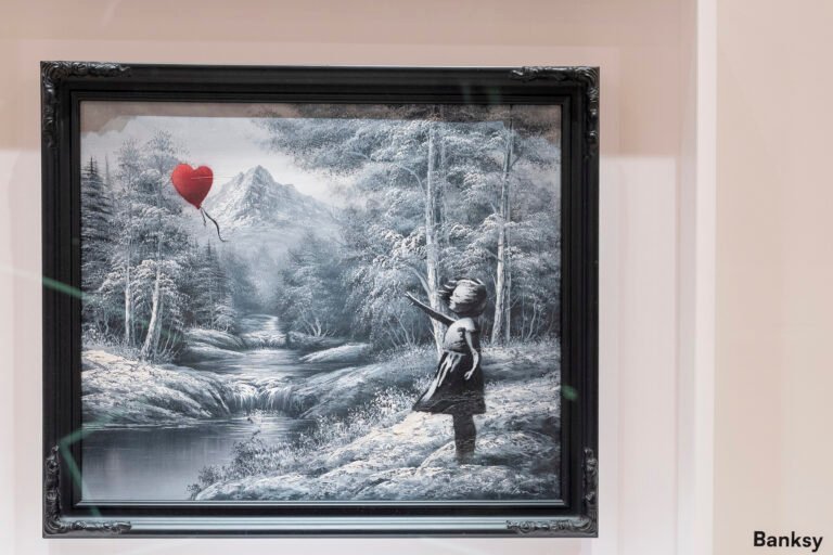 Óleo de Banksy de la ‘Niña con globo’ se vende por 17,9 mdd 