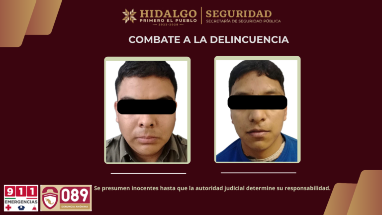 Aseguramiento de 27 kilogramos de presunta droga sintética en Tula por la SSPH