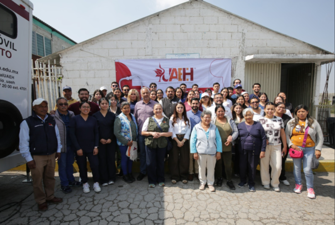 EN LA UAEH Fortalecen brigadas de atención comunitaria _Captura de pantalla Página Oficial UAEH