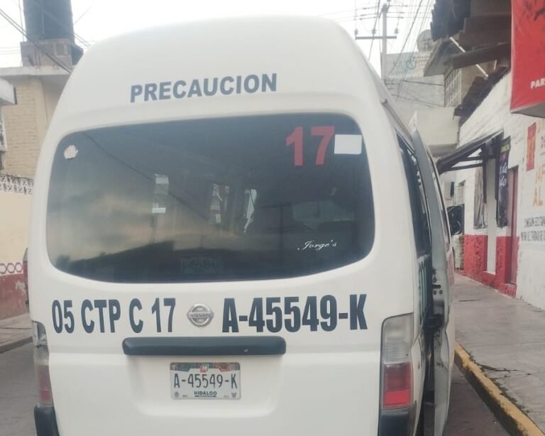 En el Valle de Tulancingo, transportistas aplicarán nuevas tarifas a partir de este jueves 7 de mayo