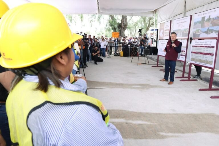 Supervisan obras en Tetepango