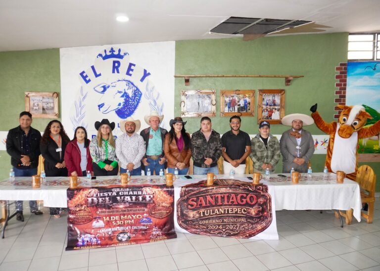 Presentan la “Gran Fiesta Charra del Valle 2026” con sede en Santiago Tulantepec