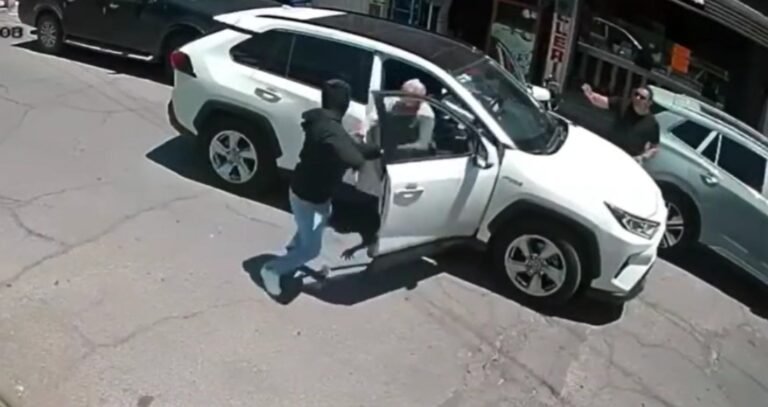 En video, exhiben asalto a mano armada en Tulancingo 