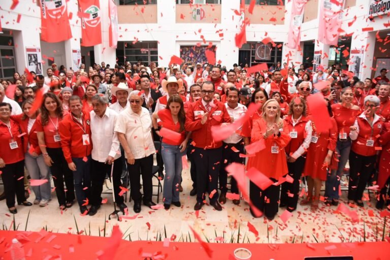 PRI Hidalgo instala su nuevo Consejo Político Estatal y anuncia renovación de dirigencia