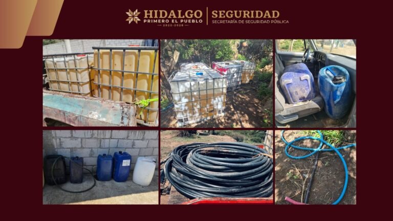 Desmantela puntos de venta de droga y caen tres en Calnali