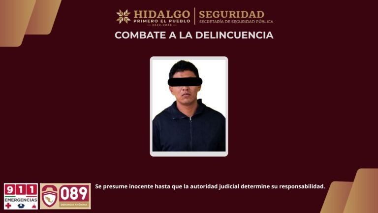 Policías arrestan a hombre que transportaba hidrocarburo 