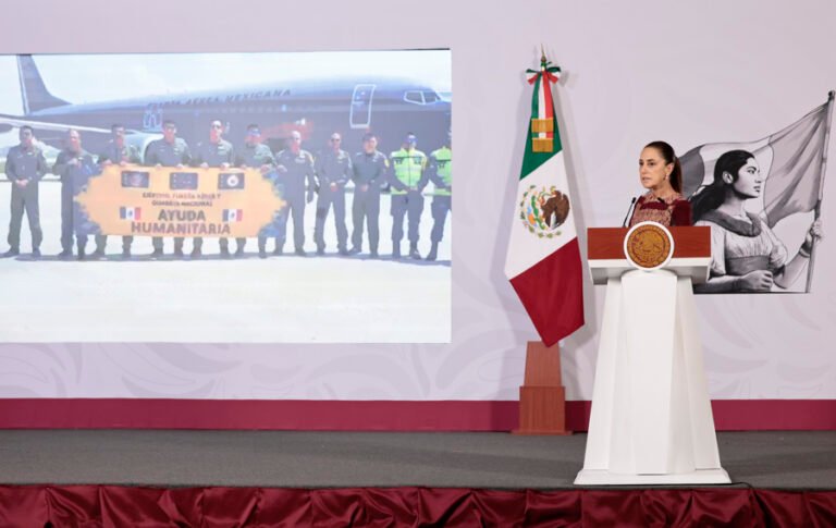 Sheinbaum traslada a Delcy Rodríguez el apoyo de México a Venezuela tras terremotos