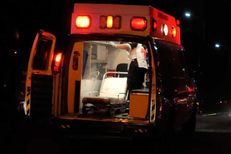 Reportan 10 personas lesionadas tras percance de transporte público en Huejutla