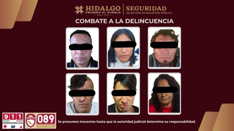 En cateos simultáneos aseguran drogas y detienen a seis, dos son mujeres