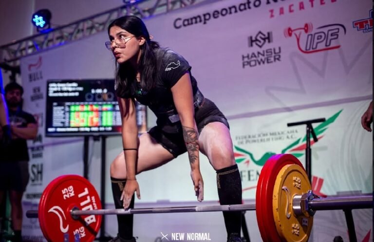 Milly Gress en camino al estrellato del powerlifting