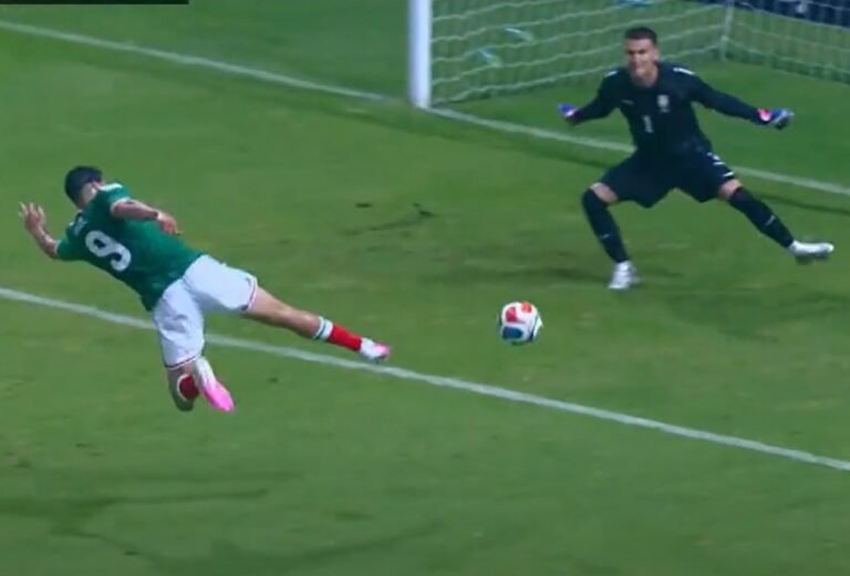 México dominó, perdía, pero remontó y derrotó a Serbia 4 por 1 