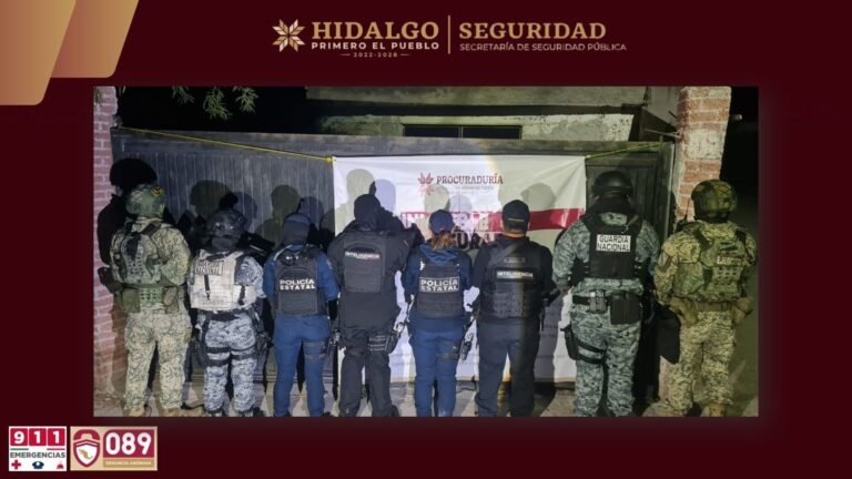 Agentes de la SSPH inhabilitaron punto de venta de narcomenudeo