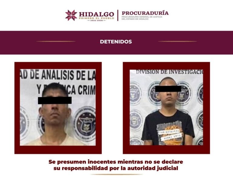 Asegura la PGJEH 59 mil 409 dosis de drogas, en Mineral de la Reforma