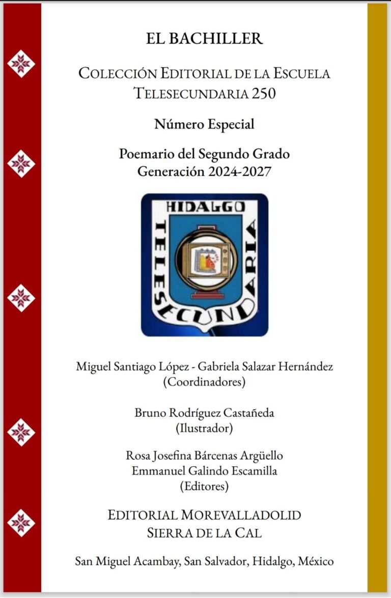El poemario que nació en San Miguel Acambay 