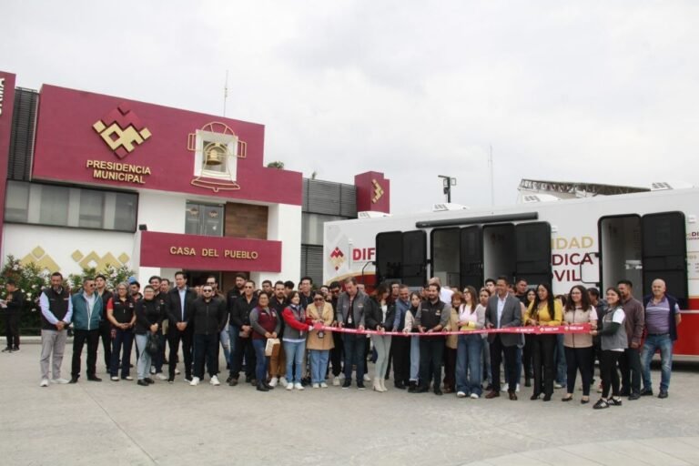 Mineral de la Reforma estrena Unidad Médica Móvil