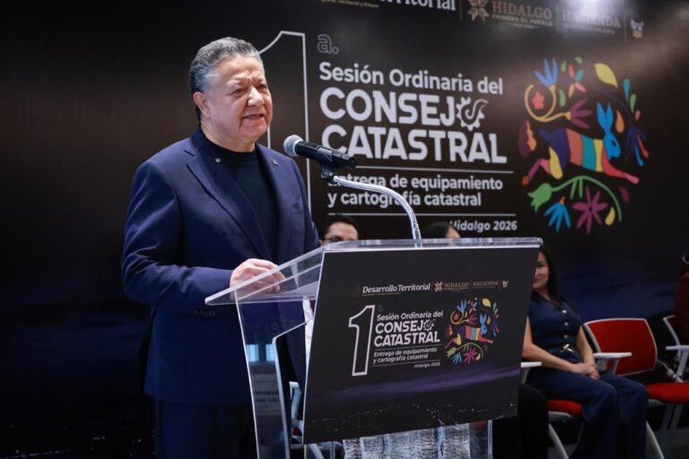 Julio Menchaca apuesta por modernización catastral en Hidalgo    