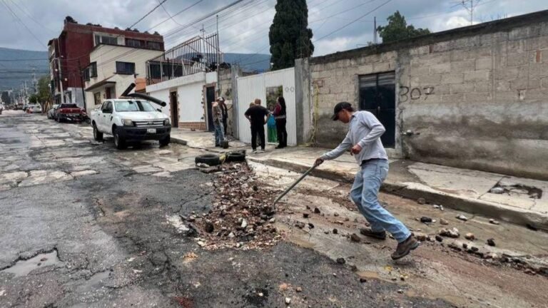 Caasim realiza labores de mantenimiento en la colonia Javier Rojo Gómez 